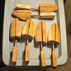 Clarks Natural Wood Shoe Trees